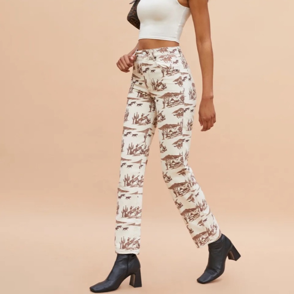 Reformation Sonora High Rise Straight Jeans